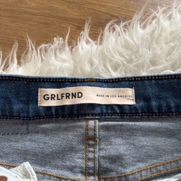 NWT! GRLFRND Piper High Rise Slim Jeans in Laurel Canyon | Size 26 - Picture 9 of 13